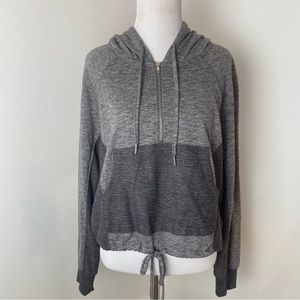 Womens Crop Half-Zip Pullover.